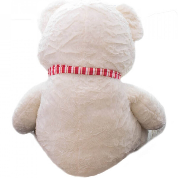 Pelúcia Urso Gigante Com Laço 94cm Branco