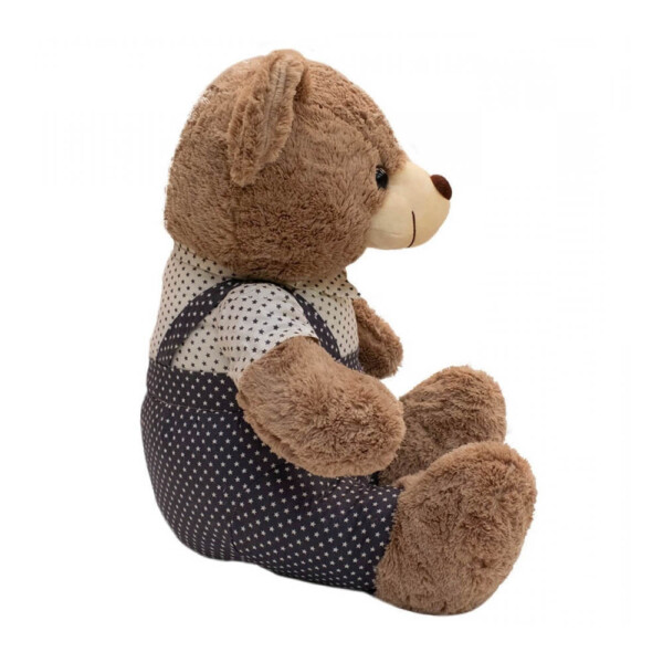 Pelúcia Urso Macacão Estrelas 32cm