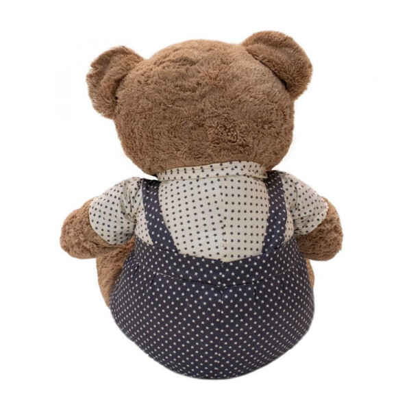 Pelúcia Urso Macacão Estrelas 32cm