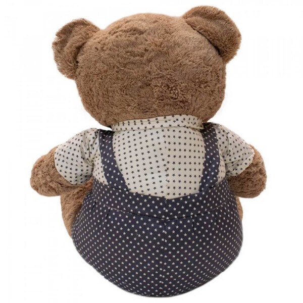 Pelúcia Urso Macacão Estrelas 48cm