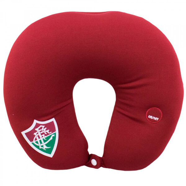 Almofada De Pescoço Fluminensecom Massageador Isopor