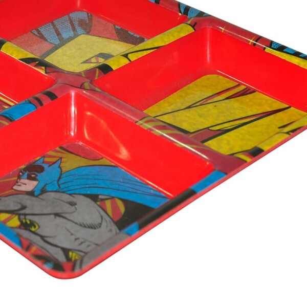 Petisqueira Batman E Superman Bam Em Melamina