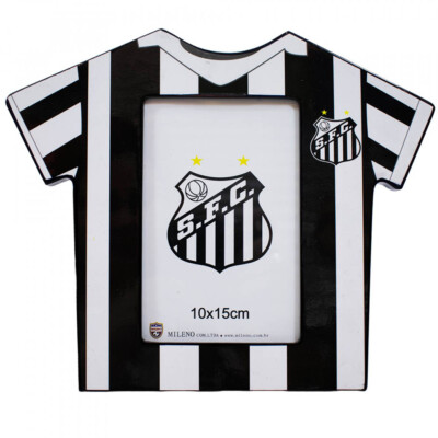 Porta Retrato Santos Camisa Futebol Foto 10x15cm