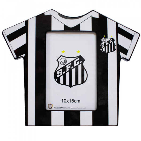 Porta Retrato Santos Camisa Futebol Foto 10x15cm