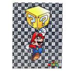 Quadro Metal Super Mario Cubo 19x26cm