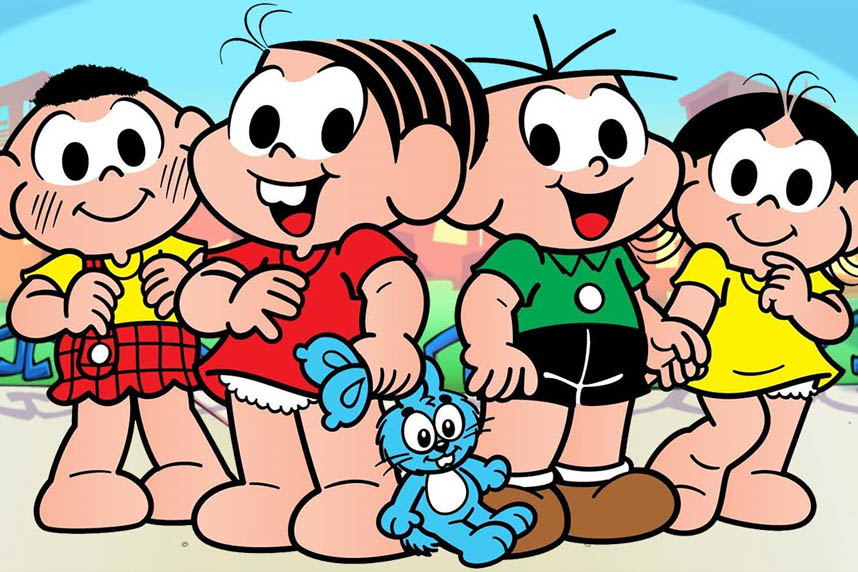 Turminha Da Mônica Lança Livro Interativo Com Seu Filho