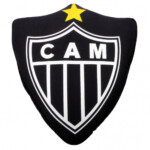 Almofada Atlético Mineiro Em Forma De Brasão Isopor