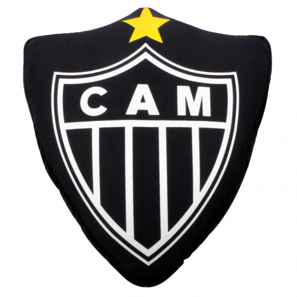 Almofada Atlético Mineiro Em Forma De Brasão Isopor