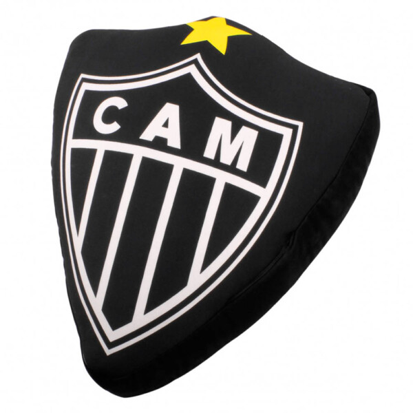Almofada Atlético Mineiro Em Forma De Brasão Isopor