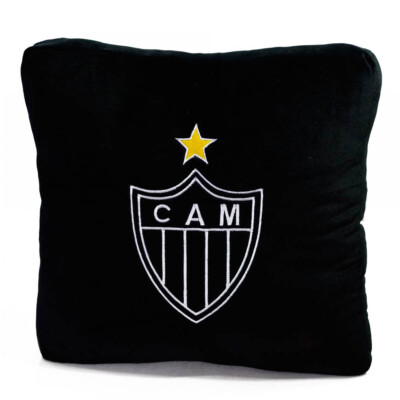 Almofada Atlético Mineiro Quadrada Fibra