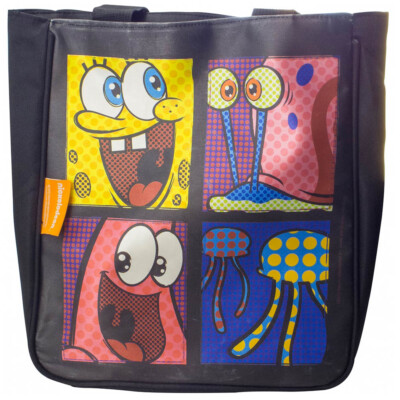 Bolsa Bob Esponja Preta Estilo