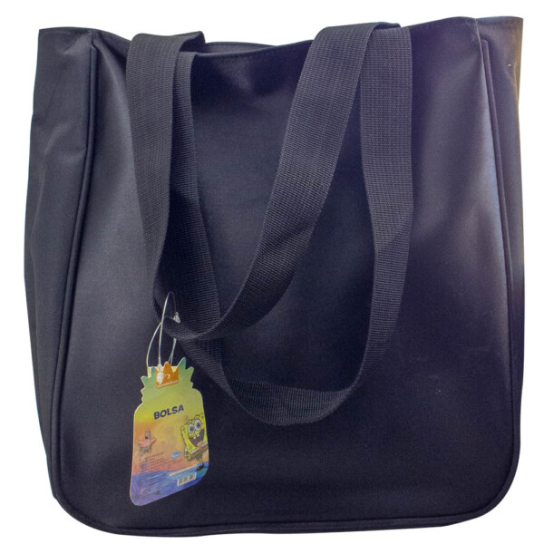 Bolsa Bob Esponja Preta Estilo