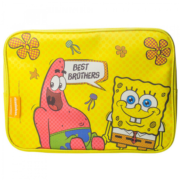 Bolsa Bob Esponja Retangular Amarela
