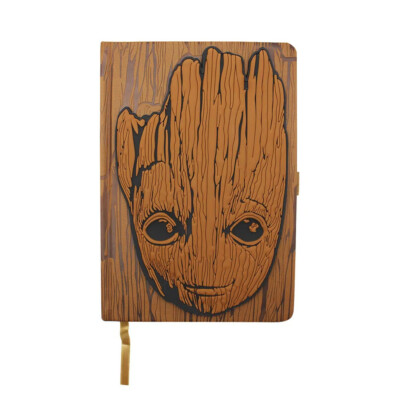 Caderno Groot Guardiões Das Galaxias Com Textura 21x15cm