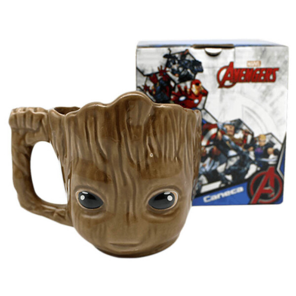 Caneca 3d Baby Groot Face
