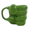 Caneca 3D Hulk Formato Mão