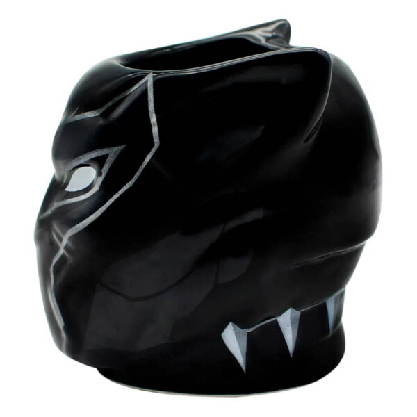 Caneca 3D Pantera Negra Face