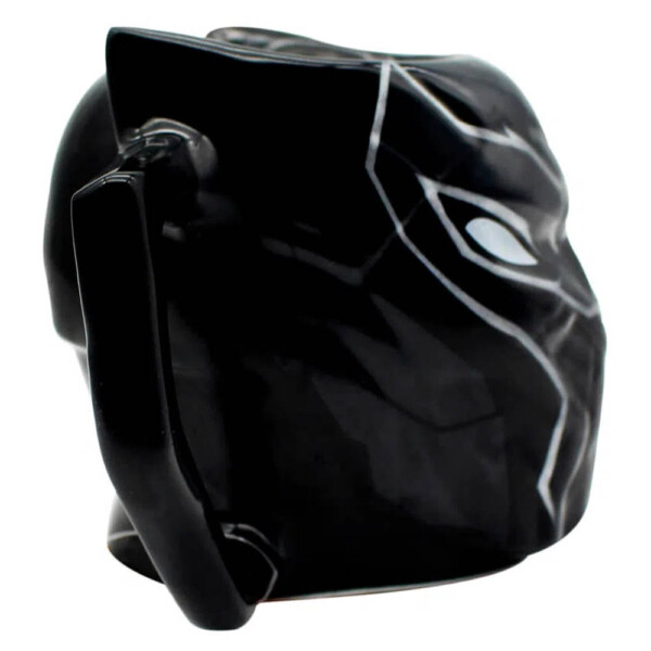 Caneca 3D Pantera Negra Face