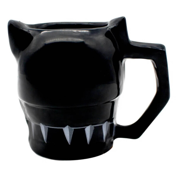 Caneca 3D Pantera Negra Face