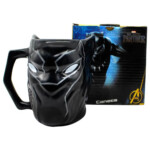 Caneca 3D Pantera Negra Face