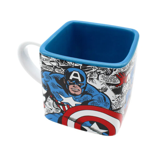 Caneca Capitão América Cubo 300ml