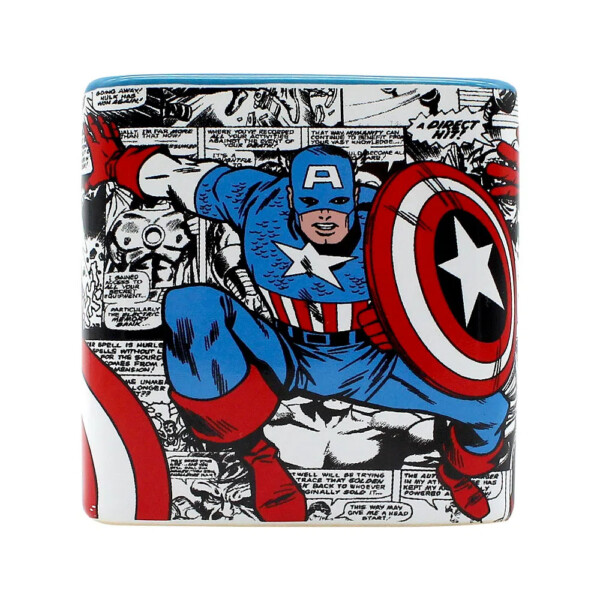 Caneca Capitão América Cubo 300ml