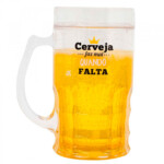 Caneca Cerveja Faz Mal Quando Falta 400ml