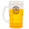 Caneca Cerveja Preenche O Corpo De Felicidade 400ml
