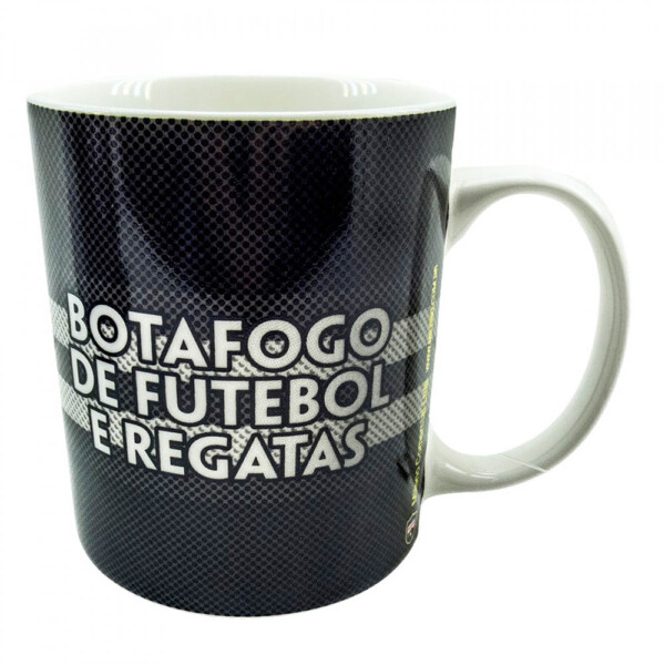Caneca De Porcelana Botafogo Na Lata 320ml