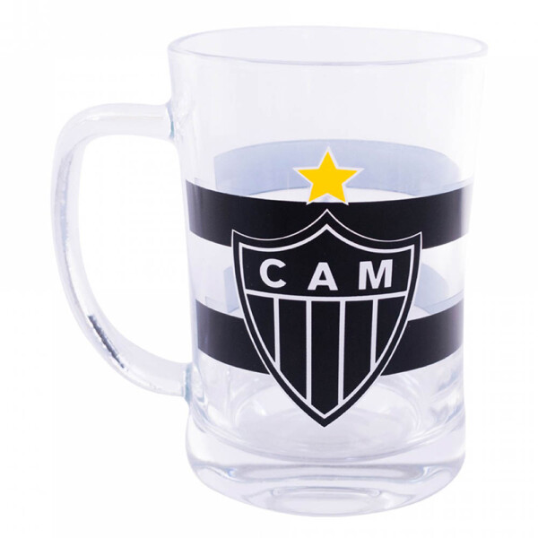 Caneca De Vidro Atlético Mineiro 660ml