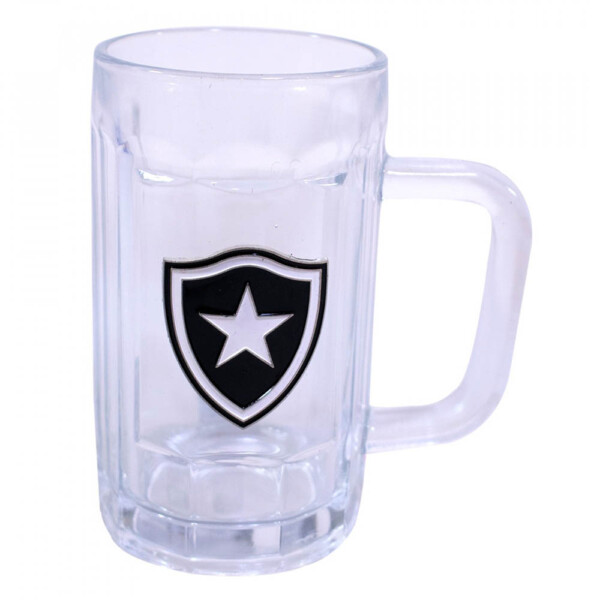 Caneca De Vidro Botafogo Brasão 400ml