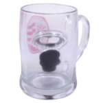 Caneca De Vidro Náutico Com Abridor De Garrafas 380ml