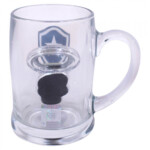 Caneca De Vidro Botafogo Com Abridor De Garrafas 380ml