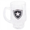 Caneca De Vidro Botafogo Com Brasão De Time 330ml