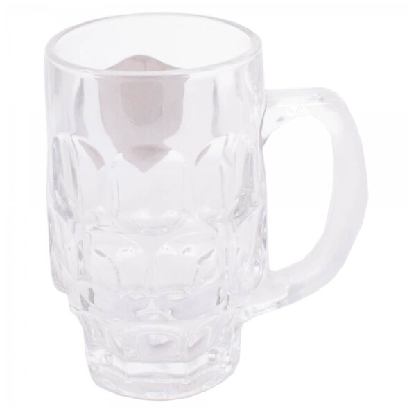 Caneca De Vidro Botafogo Com Brasão De Time 330ml