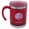 Caneca Náutico De Inox Com Tampa 450ml