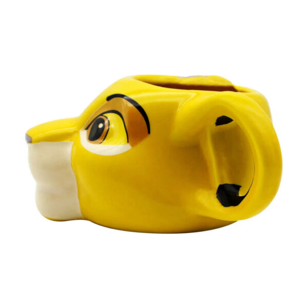 Caneca Rei Leão Simba 3d Face