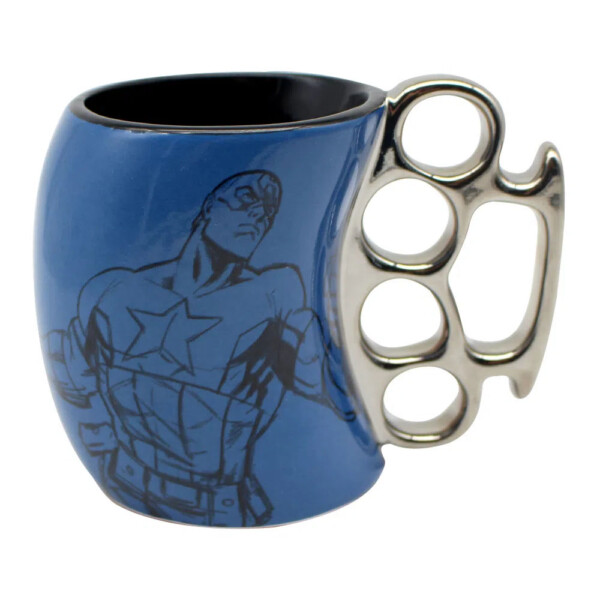 Caneca Soco Inglês Capitão América 350ml