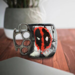 Caneca Soco Inglês Deadpool 350ml