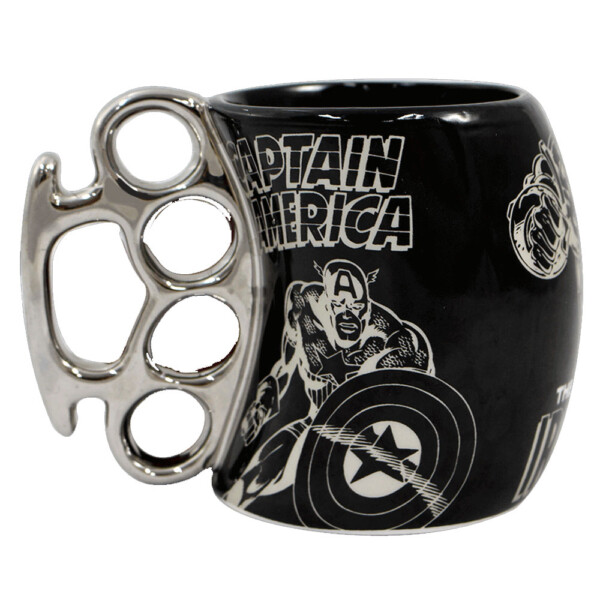 Caneca Soco Inglês Marvel Hq 350ml