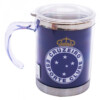 Caneca Térmica Cruzeiro Com Tampa Alça 450 Ml
