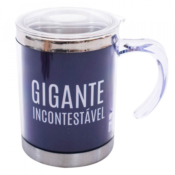 Caneca Térmica Cruzeiro Com Tampa Alça 450 Ml
