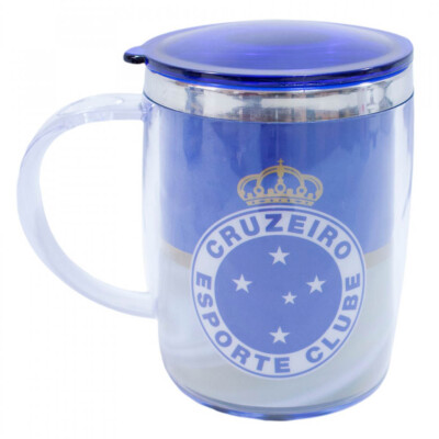 Caneca Térmica Cruzeiro Com Tampa 450ml