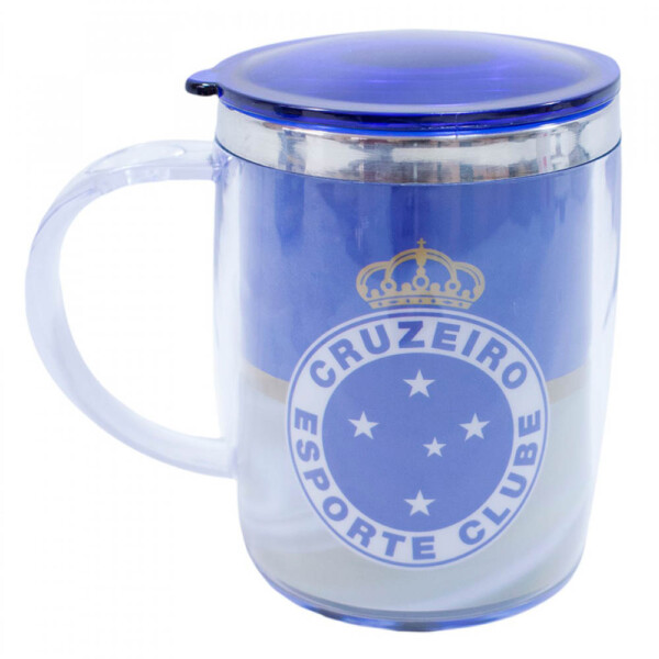 Caneca Térmica Cruzeiro Com Tampa 450ml
