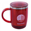 Caneca Térmica Náutico Com Tampa 450ml