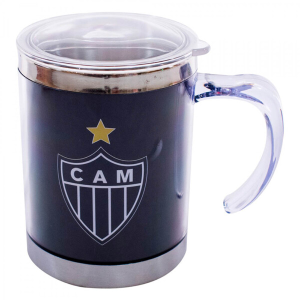 Caneca Térmica Atlético Mineiro Com Tampa 450ml