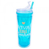 Copo Azul Viva Seus Sonhos 450ml