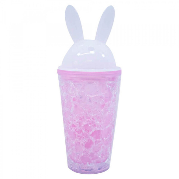 Copo Branco Coelho Congelante 450ml