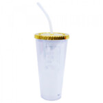 Copo Com Cubos De Gelo Hoje É Um Dia Perfeito 600ml