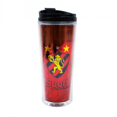Copo Sport Com Tampa 600ml